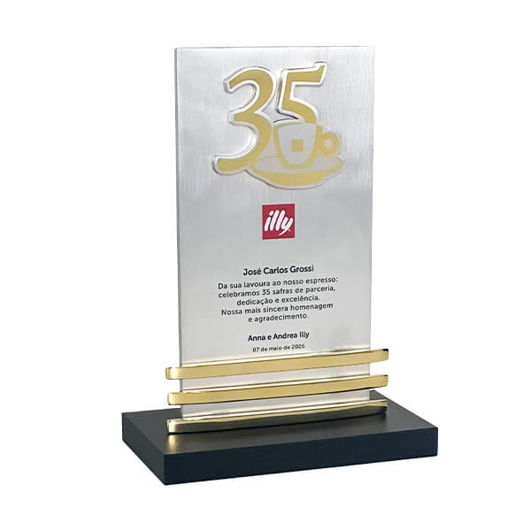 Troféu Clube illy de 35 anos
