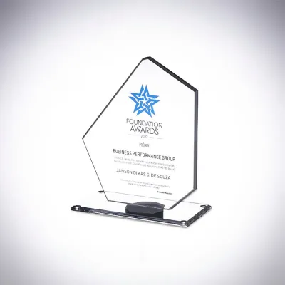 Trofeu de Acrilico Foundation Awards