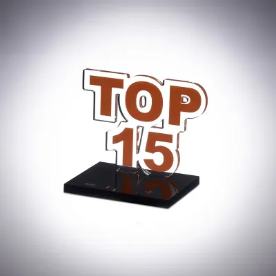Trofeu de Acrilico Itau Top