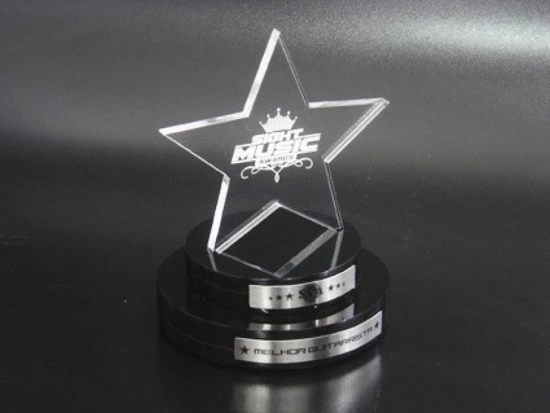 Troféu de acrílico personalizado na Bela Vista