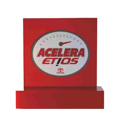 Troféu em acrílico cristal