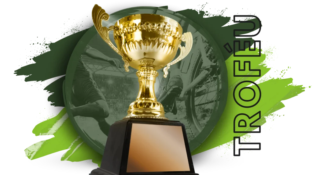 Troféu em Metal 100% Personalizado