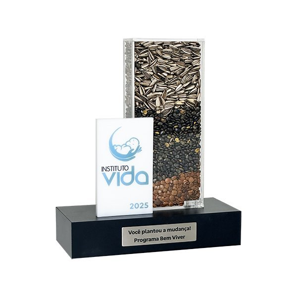 Troféu Encapsulado - Lavanda, Girassol e Pimenta