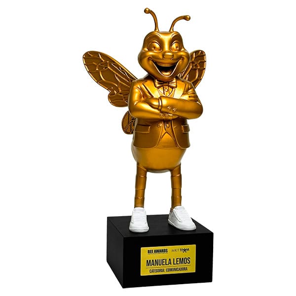 Troféu Exclusivo Bee Awards - MKT Team