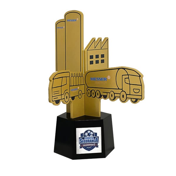 Troféu Exclusivo Messer Transporte - Craques da Segurança