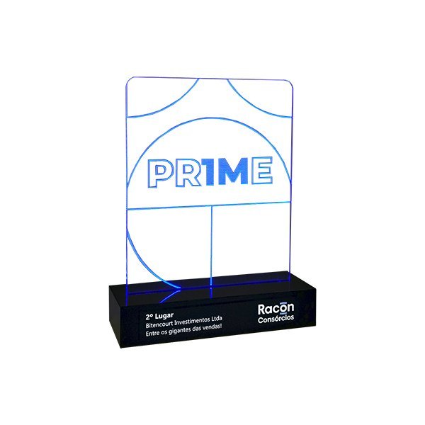 Troféu Melhores Vendedores - LED