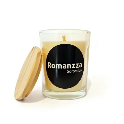 Vela Aromática 50g Personalizada com Tampa