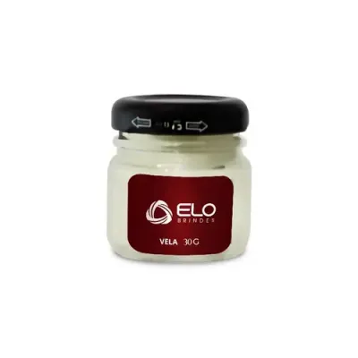 Vela Personalizada em Pote de Vidro 30g