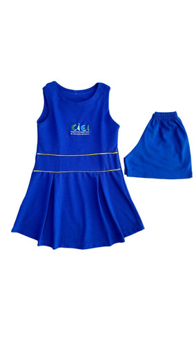 Vestido Piquet - Azul Royal - CIEI