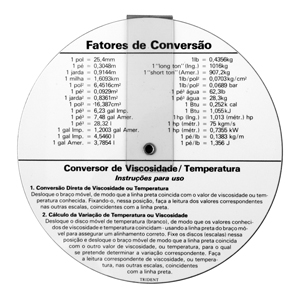 Viscossímetro personalizado 2 cores