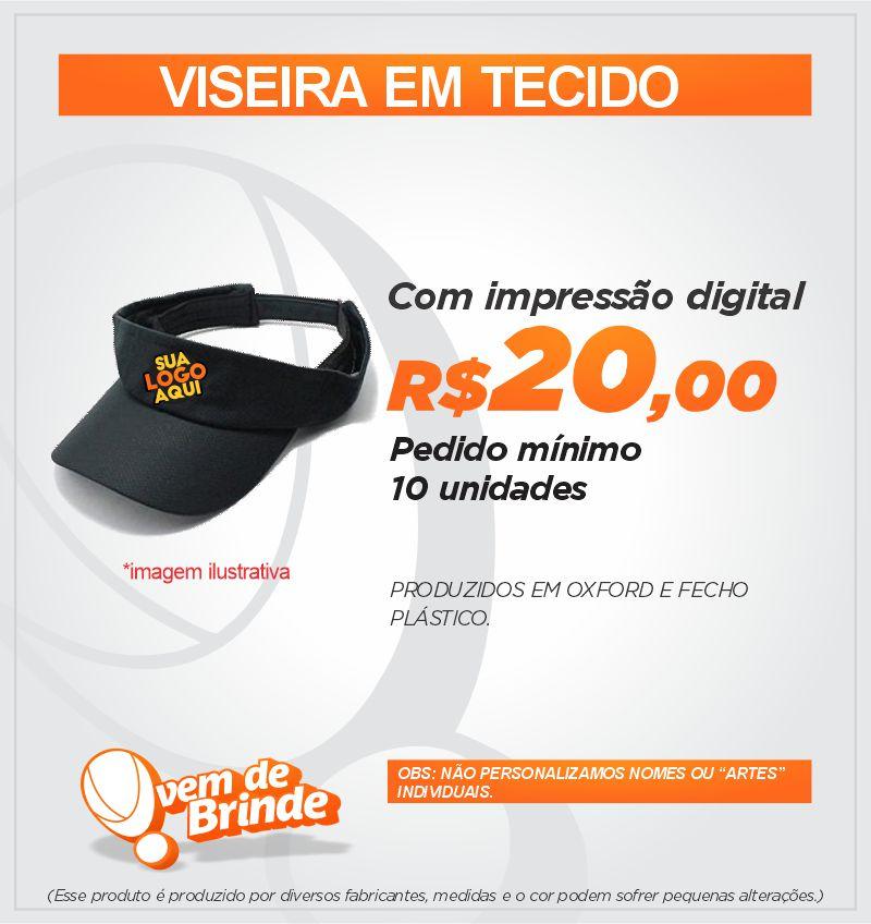 Viseira em Tecido