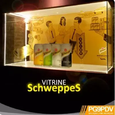 Vitrine Iluminada Com Led