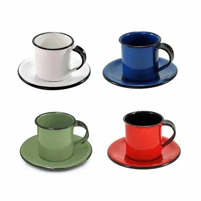 Xícara de Café Ágata Vermelha