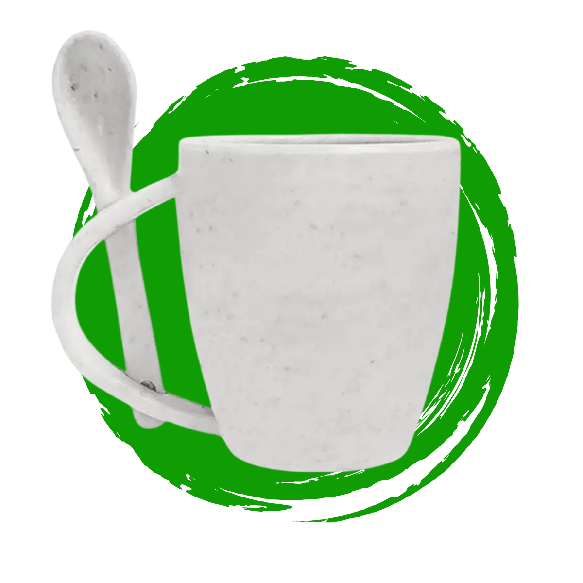 Xícara Ecológica em Fibra de Arroz 100ml | Personalizada