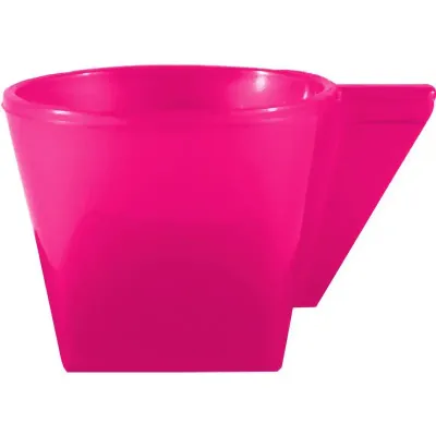 Xicara Rosa Neon 50ml Plastico