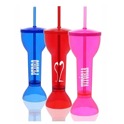 Yard Cup 550 ml, fabricado em poliestireno P.S. Cristal