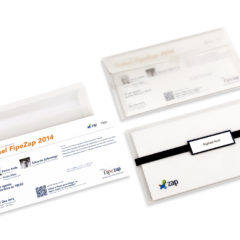 Convite cartonado com envelope de papel vegetal Personalizado — foto 2
