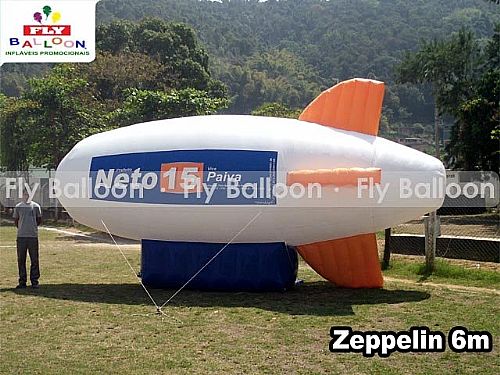 Zepelim Inflável Personalizado — foto 2